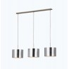 Saganto Eglo Suspension Linéaire 3xE27 Argent