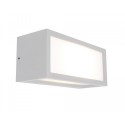 Aplique de Pared para Exterior LED Mantra Utah Blanco 1xE27