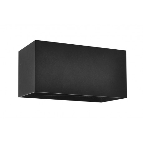 Aplique de Pared Exterior LED Conil Negro 20W 20cm IP65