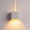 Aplique de Pared Exterior LED Conil Blanco 10W 10cm IP65