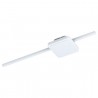 Plafón de Techo o Pared Eglo Sarginto 6.3W 950lm 3000k Cuadrado Blanco