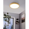 Plafón de Techo LED Eglo Musurita Luz Cálida Madera 6x5.5W 44cm