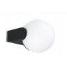 Aplique de Pared Exterior Eglo Rubio Negro LED 1xE27