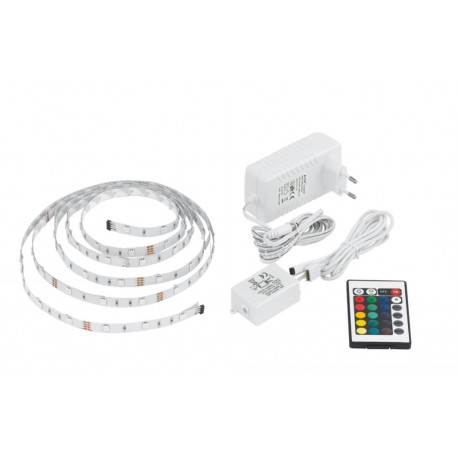 Kit Tira de Led RGB 3 metros con mando