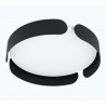 Plafonnier LED EGLO Valcasotto Noir 21.6W Ø 37cm