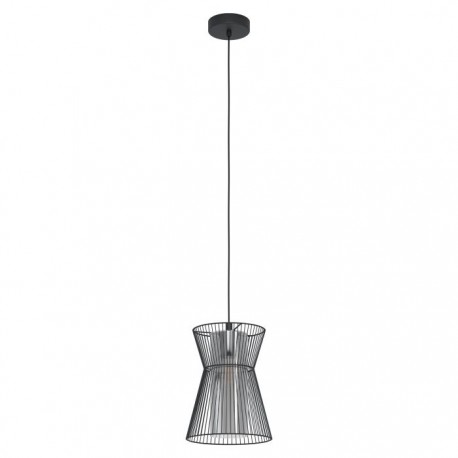 Suspension Eglo Maseta 1xE27 Noir