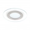 Downlight Empotrable LED Eglo Pineda 1 Blanco Níquel Luz Cálida 12W