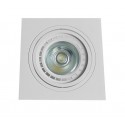 Downlight LED Empotrable Cuadrado Tahilandia 1xGU10 Blanco o Negro