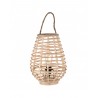 Lámpara Sobremesa Picardo Natural Rattan Boho 1xE27