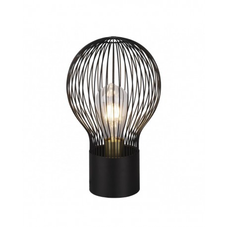 Lampe de Table ALEMAR Brando Noir 1xE27