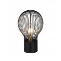 Lampe de Table ALEMAR Brando Noir 1xE27