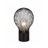 Lampe de Table ALEMAR Brando Noir 1xE27