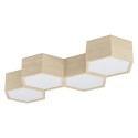Plafond Eglo Mirlas Madera 4xE27