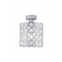 Plafonnier Alemar Rabat Chrome 1xE27