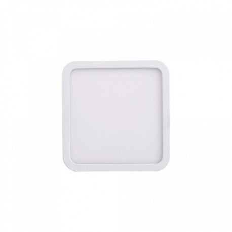 Downlight LED Empotrable LED Mantra Saona Empotrable Blanco Mate Cuadrado Luz Cálida 18W