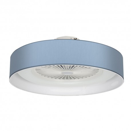 Plafón de Techo Ventilador Fabrilamp Ibor Azul LED 72W CCT