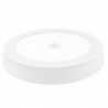 DOWNLIGHT LED SUPERFICIE REDONDO CON SENSOR BLANCO 18W LUZ FRIA