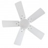 Ventilador de Techo Fabrilamp Marta DC Blanco palas Rev. Blanco/Haya