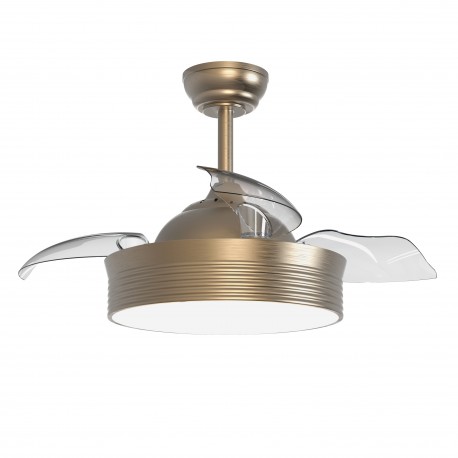 Ventilateur de plafond SULION Bombay S DC Motor Bronze Old Ø89cm