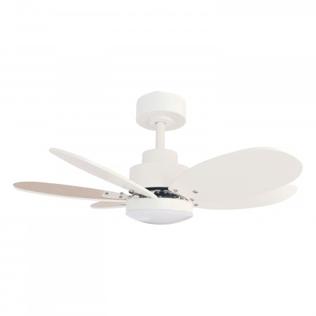 Ventilador de Techo Sulion Rainbow S Motor DC Blanco y Palas Blanco/Pino