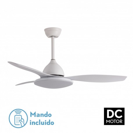 Ventilador de Techo Fabrilamp Yael Blanco 3 Palas Ø 122cm