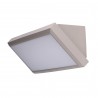 Aplique de Pared Exterior For Lights SAMPER Gris IP65