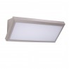 Aplique de Pared Exterior For Lights SAMPER Gris IP65