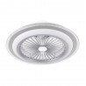 Ventilador de Techo Fabrilamp Santa Ana Plata LED 80W CCT con Mando