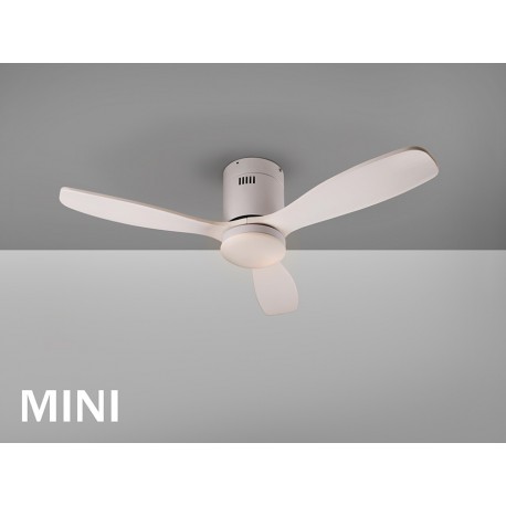 Ventilador de Techo Schuller Mini Siroco Motor DC Blanco