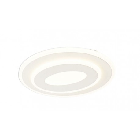 Plafón de Techo LED Lumsevi Eros Pequeño Ovalado Blanco 26cm 40000K