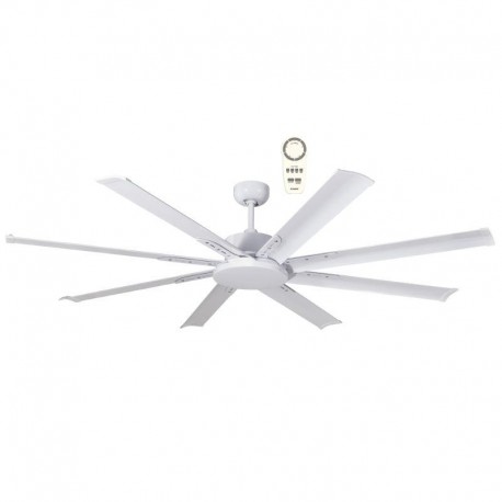 Ventilador de Techo Martec Mini Albatross Blanco DC 165cm sin Luz