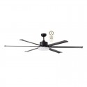 Ventilador de Techo Martec Albatross Negro DC 210cm con Luz