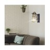 Aplique de Pared Alemar Rope negro estilo boho 1xE27