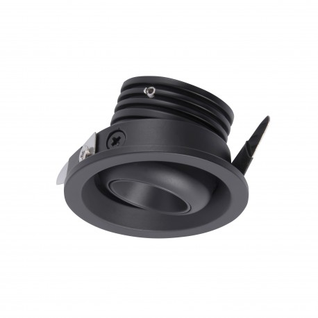 Mini Empotrable Mantra Neptuno 3W LED 220lm 4000k Negro