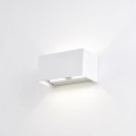 Aplique de Pared Exterior LED Mantra Davos Blanco Arena 24W 3000k IP54