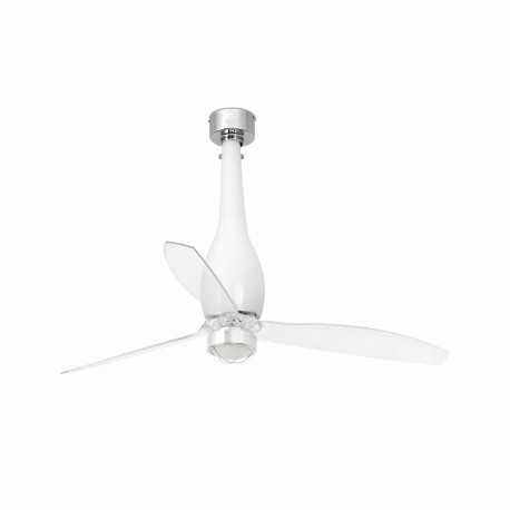 Ventilador de Techo Faro Eterfan DC 128cm Blanco Brillo Con Luz Smart Fan