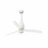 Ventilador de Techo Faro Eterfan DC 128cm Blanco Mate Con Luz Smart Fan