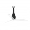 Ventilador de Techo Faro Eterfan 128cm Negro Mate/Transparentes Smart Fan