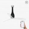 Ventilador de Techo Faro Eterfan 128cm Negro Mate/Transparentes Smart Fan