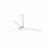 Ventilador de Techo Faro Tube Fan DC 128cm Blanco Brillo Con luz Smart Fan