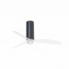 Ventilador de Techo Faro Tube Fan DC 128cm Negro Brillo Con luz Smart Fan