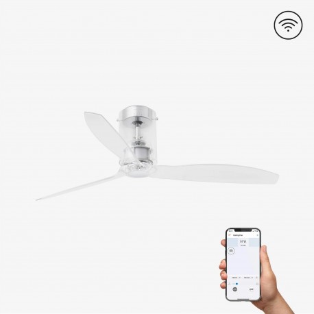 Ventilador de Techo Faro Mini Tube Fan 128cm Transparente Smart Fan