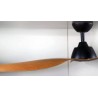 Ventilador de Techo Martec Malibu DC Negro/Bamboo 132cm sin Luz