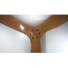 Ventilador de Techo Martec Malibu DC Negro/Bamboo 132cm sin Luz