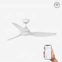 Ventilador de Techo Faro Sioux 132cm Blanco 3 Palas Smart Fan