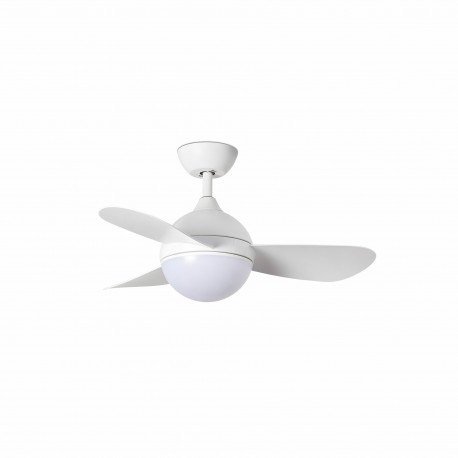 Ventilador de Techo Faro Hvar 97cm Blanco 3 Palas Led 24W Smart Fan