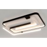 Plafón LED de Techo Zatanna Blanco y Negro 2x45W Regulable