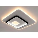 Plafón LED de Techo Nova Blanco y Negro 2x40W Regulable