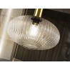 Lámpara Colgante Norma Schuller Transparente Dimable 1xE27 Ø 30cm