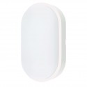 Aplique de Pared Exterior Oval Blanco IP54 14W LED